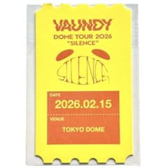 Vaundy SILENCE VAWS くじB賞 オリジナルチケットカード - メルカリ
