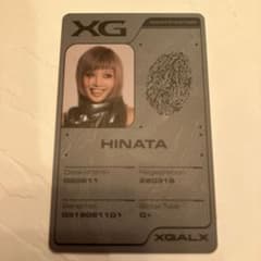 XG HINATA IDカード - メルカリ
