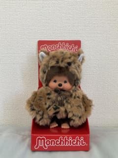 海外限定 モンチッチ monchhichi アニマルモンチッチ レオパード