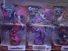 amiibo タコ ガール イカ スプラトゥーン アミーボ 3点セット - メルカリ