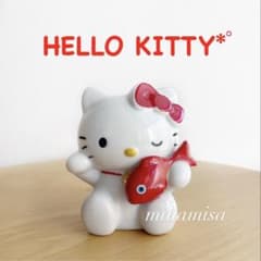 ハローキティ キティちゃん ☆ 貯金箱 招き猫 七福神恵比寿様 鯛 レア