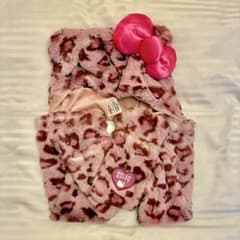 USJ マフラーハット ハローキティ ヒョウ柄 ピンク - メルカリ