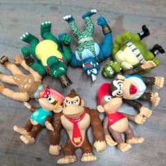 8体セット ドンキーコング ファミリー フィギュア ソフビ - メルカリ