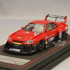 INNO LBWK 1/64 スカイライン スーパーシルエット LB-ER34 - メルカリ