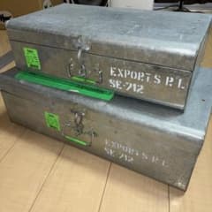 PUEBCO プエブコ STEEL TRUNK スチールトランク 11L/22L - メルカリ