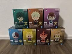 ヒロアカ一番くじF賞コンプリート SOFVICちゅ ソフビクちゅコンプ