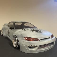 abcホビー シルビアs15 ロケットバニー ラジコンボディ ドリフト 1/10