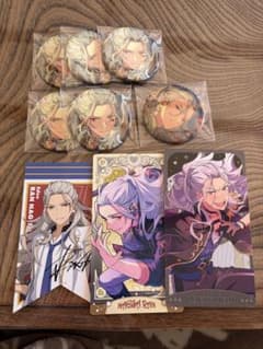 あんスタ 乱凪砂 缶バッジ6個、カード3枚セット - メルカリ