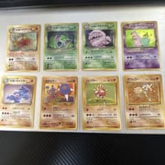 ポケモンカード 旧裏 キラカード 8枚 まとめ売り ノーマルカード5枚