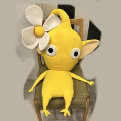 レア ピクミン 巨大ぬいぐるみ 黄ピクミン 2001年 オオイケ 任天堂