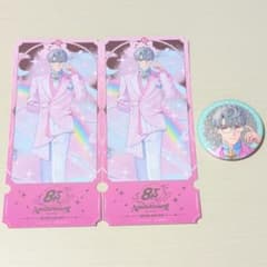 にじさんじ 一橋 綾人 8周年 池袋 特典 チケット カード 缶バッジ