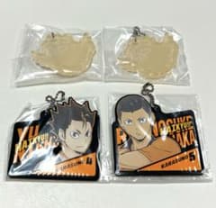 一番くじ ハイキュー！！ G賞 アクリルチャーム H賞 ラバーチャーム