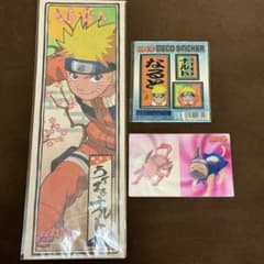 NARUTO ナルト 千社札シール 歌舞伎 名前 忍犬レンチキュラーカード