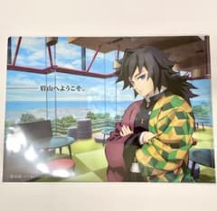 鬼滅の刃 冨岡義勇 眉山へようこそ クリアファイル ufotable 徳島