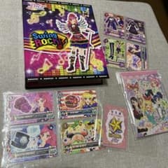 アイカツ（カード68枚・バインダー・学生証・メモ帳）set - メルカリ