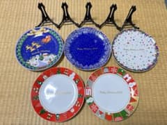 KFC ケンタッキー クリスマス絵皿 5枚セット - メルカリ