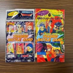 未開封 ドラゴンクエスト トレーディングバトルカード 2パック 第1弾
