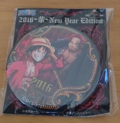 輩缶バッジ NEW YEAR EDITION 2016 ルフィ＆シャンクス - メルカリ