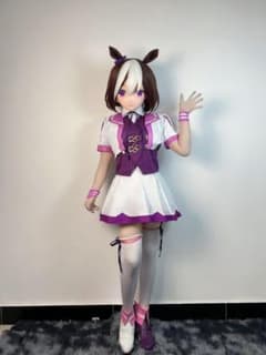 スペシャルウィーク ウマ娘 着ぐるみ マスク kigurumi コスプレ - メルカリ