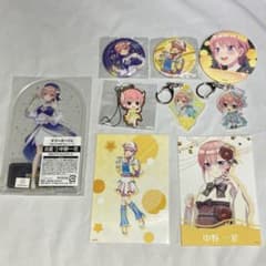 五等分の花嫁 中野一花 缶バッジ アクスタ アクキー ラバスト