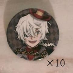 文豪ストレイドッグス 文スト ニコライ ゴーゴリ 缶バッジ RED 東京