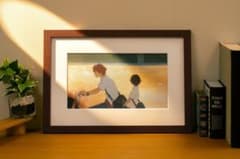 時をかける少女」複製原画〈二人乗り〉 - メルカリ