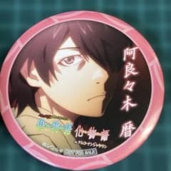 化物語 偽物語 物語シリーズ ナンジャタウン 特典缶バッジ 阿良々木暦