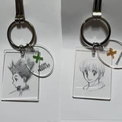 HUNTER × HUNTER ハンターハンター クリアベースキーホルダー 2点