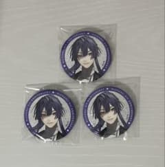 にじさんじ 8周年 長尾景 グリッター缶バッジ - メルカリ