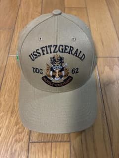 実物 新品 未使用USS FITZGERALD DDG 62 ussキャップ - メルカリ