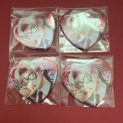 ときメモGS4 七ツ森実 ハート缶バッジ4個セット - メルカリ