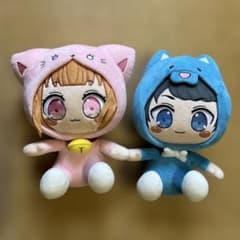 ちろぴの BIGおすわりぬいぐるみ2点セット - メルカリ