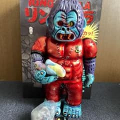 リンゴリラ 7期 ソフビ デハラユキノリ 万事屋 インディーズソフビ 赤