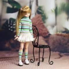 msdr-26-5178ハイネック長袖Tとスカート靴下ピュアニーモリカちゃん