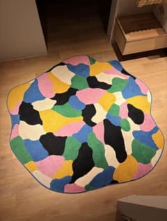 廃盤 IDROTTSHALL イドロッツハル ラグ, マルチカラー - メルカリ