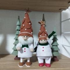 ノルディカニッセ ツリー帽子のサンタ 男の子 ジンジャークッキー