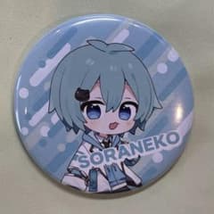 めろんぱーかー 缶バッジ そらねこ ミニキャラ - メルカリ