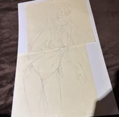 冴えない彼女の育てかた 深崎暮人 制作資料 直筆 セル画 原画 動画