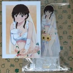 桜井梨穂子 アクスタ+ポストカード ウェディング水着ver. アマガミSS