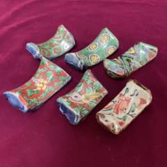 三川内焼 松雲窯 中里廣松作 箸置き 6点 - メルカリ