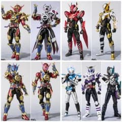 新品・未開封】S.H.Figuarts仮面ライダービルド シリーズ 7種セット