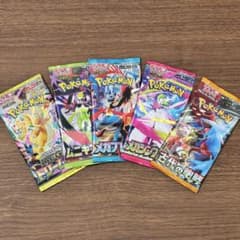 新品未開封 ポケモンカード 5パック - メルカリ