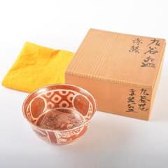 九谷焼 古九谷 赤絵金彩 人物文 小碗 時代箱付 M R5796 - メルカリ