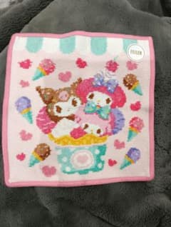 マイメロくろみフェイラー FEILER My Melody ハンカチ新品未使用