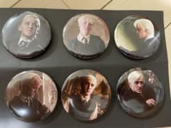 ハリーポッター flapper ドラコ・マルフォイ 缶バッジ 【6点セット