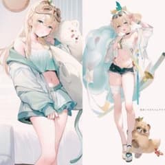 うみぼうず ホロライブ 風真いろは アクリルスタンド 等身大