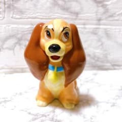ディズニー わんわん物語 レディ 陶器置物 陶器 フィギュア ぬいぐるみ
