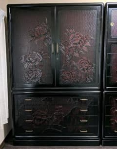 ☆鎌倉彫（手彫り）総桐 ☆漆塗り高級和箪笥 - メルカリ