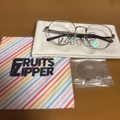 FRUITSZIPPER zoff 櫻井優衣 メガネ 度なし - メルカリ