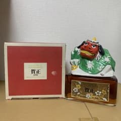 美品 サントリーウイスキー エクセレンス 1990年 賀正 陶器ボトル 未